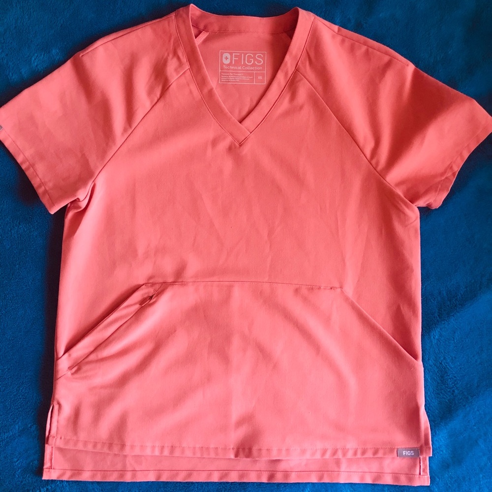 FIGS CORAL BATARA TOP XS